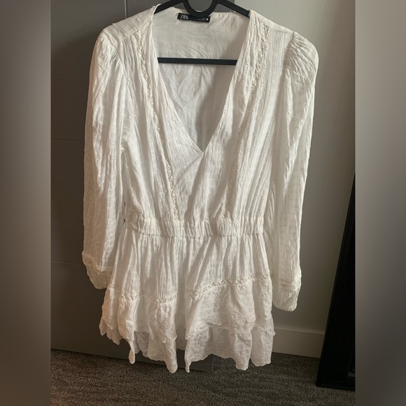 White Zara Dress - Picture 1 of 3
